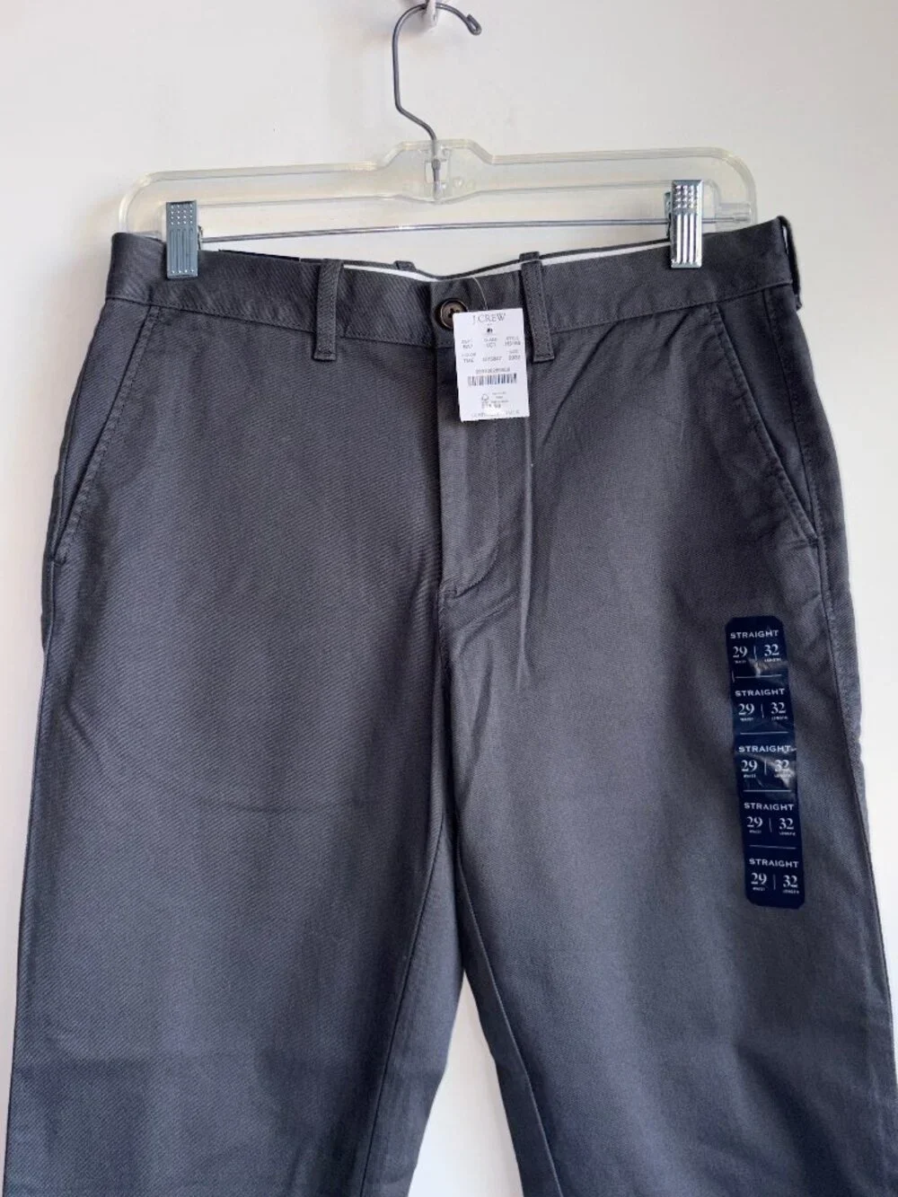 NWT J.CREW Flex Straight Fix Chino Pants Men's 29x32
